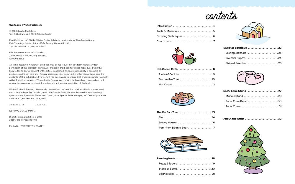 Bobbie Goods Cozy Colouring & Drawing Book