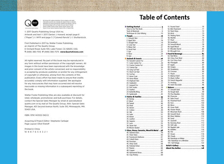 101 Textures in Colored Pencils Book