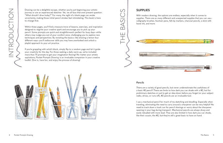 Pocket Prompts: Drawing Book