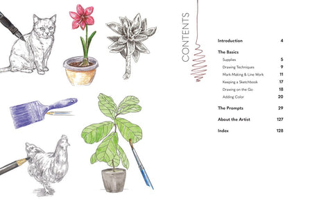 Pocket Prompts: Drawing Book