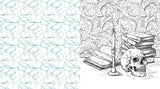 Dark Academia Colouring Book