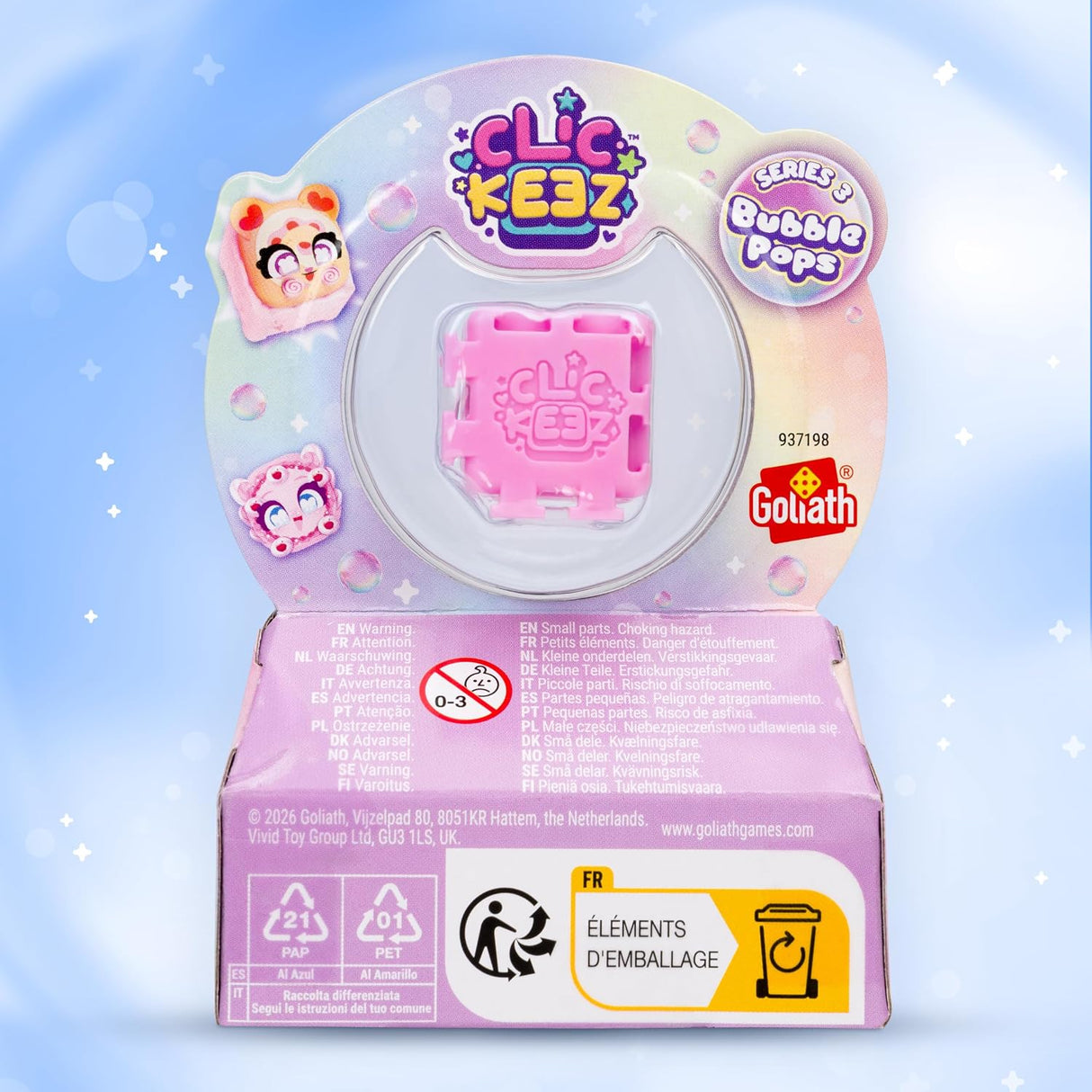 Clickeez Series 3 - Bubble Pops (2 Pack - Assortment)