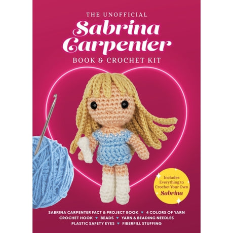 The Unofficial Sabrina Carpenter Book & Crochet Kit
