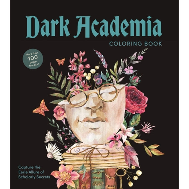 Dark Academia Colouring Book