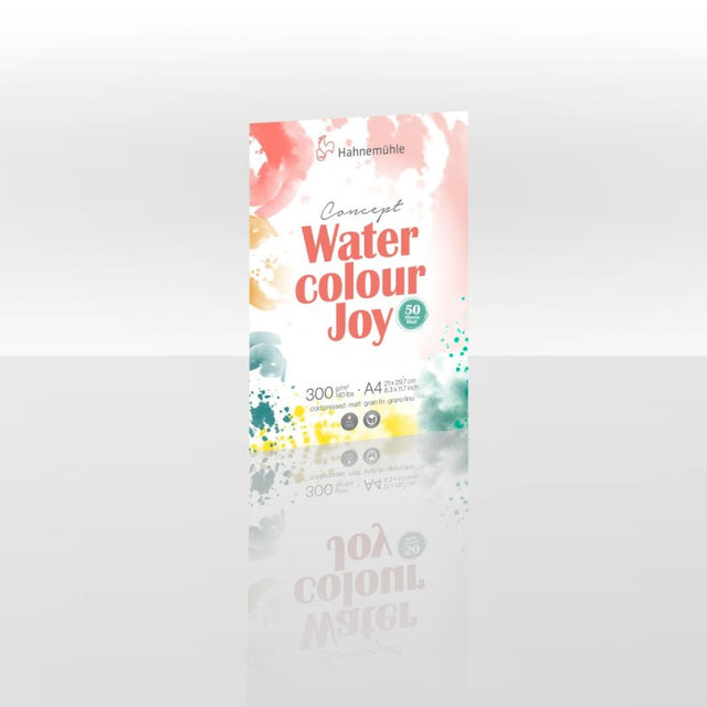 Hahnemuhle Watercolour Joy Pad 300gsm Cold Press A4 (50 Sheets)