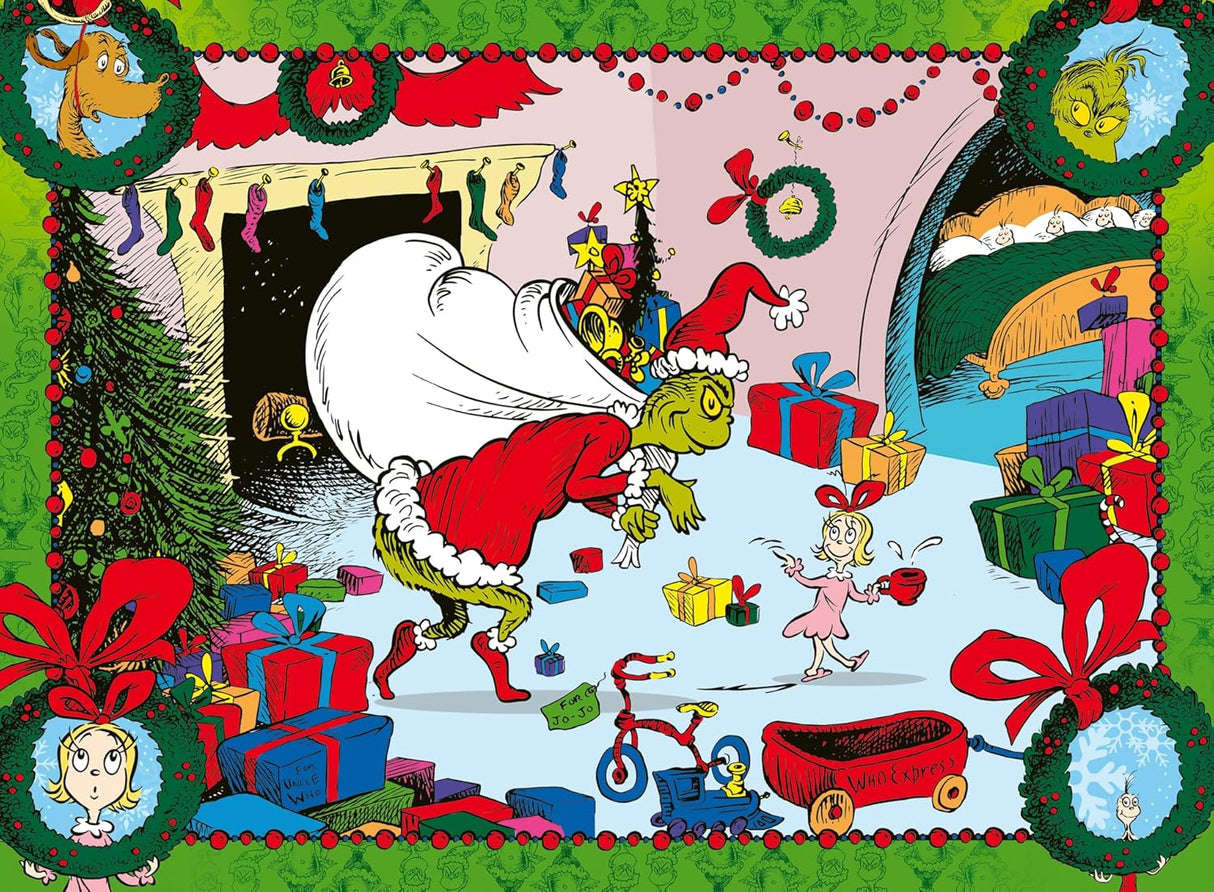 100 Piece XXL Jigsaw Puzzle - The Grinch