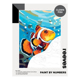 Reeves Paint by Numbers Kit 12x16" - Clown Fish