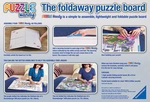 Ravensburger Jigsaw Puzzle Board - Portable Foldable Accessory Storage 