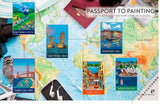Passport to Painting: Retro-style Travel Poster Art Book