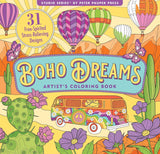 Artist's Colouring Book - Boho Dreams