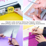 Dovecraft Glitter Car A4 Double Sided - Silver (12 Sheets)