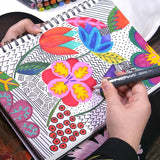 Nova Designer Dual Tip Alcohol Markers - Social Blends (24 Pack)