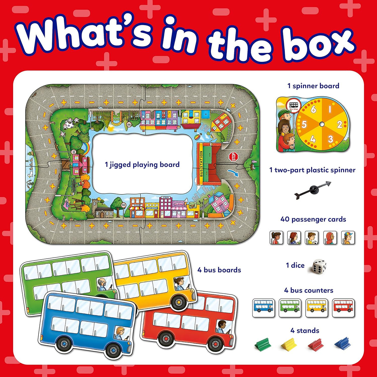 Orchard Toys Bus Stop Board Game