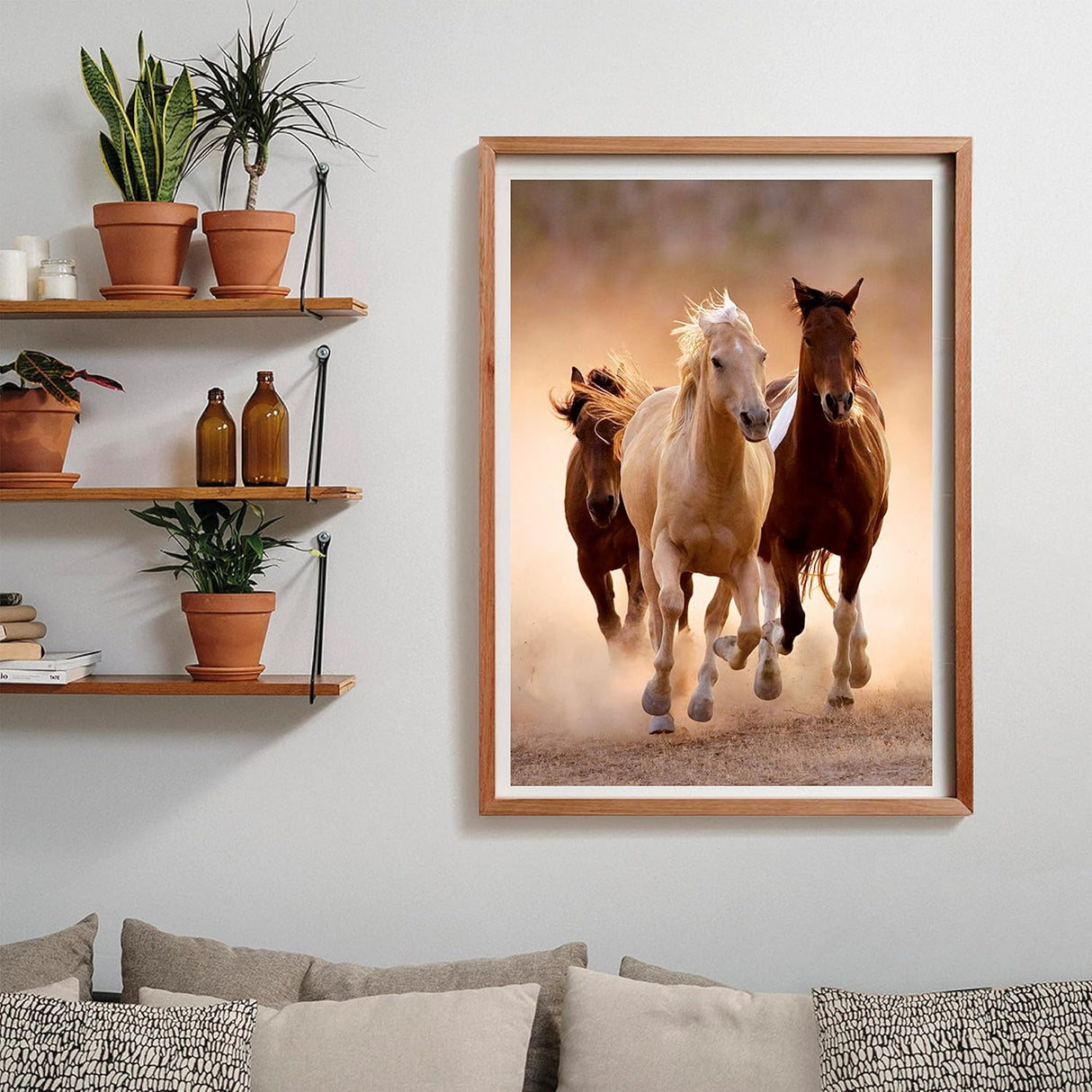 1000 Piece Jigsaw Puzzle - Running Horses