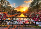 1000 Piece Jigsaw Puzzle - Bicycles of Amsterdam