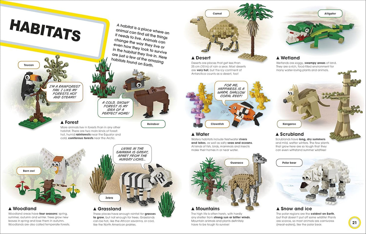LEGO Animal Atlas Book