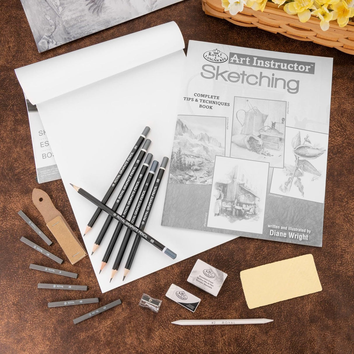 Royal & Langnickel Art Instructor Sketching 20 Piece Set