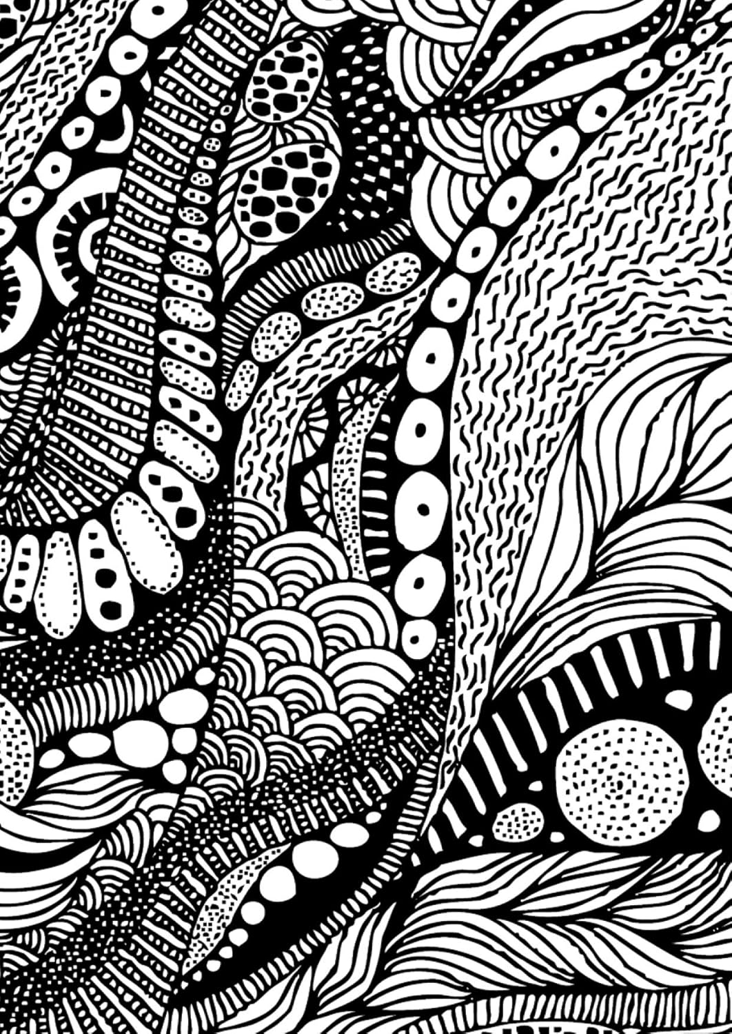 Art Therapy - A Calming Colouring Book for Adults