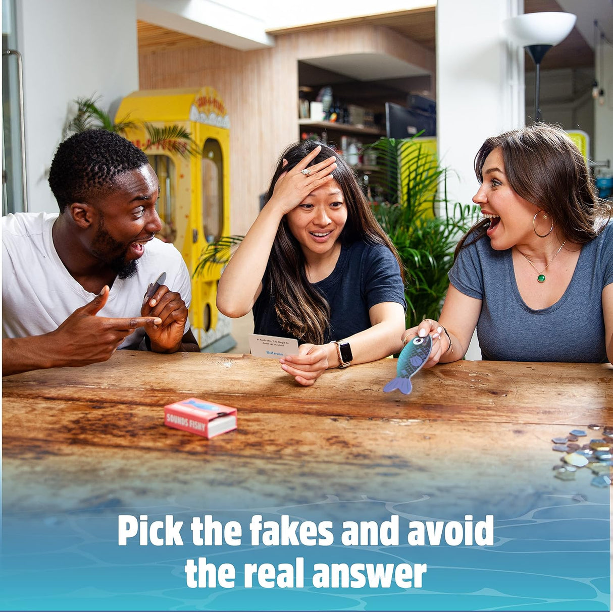 Sounds Fishy Card Game Travel Edition
