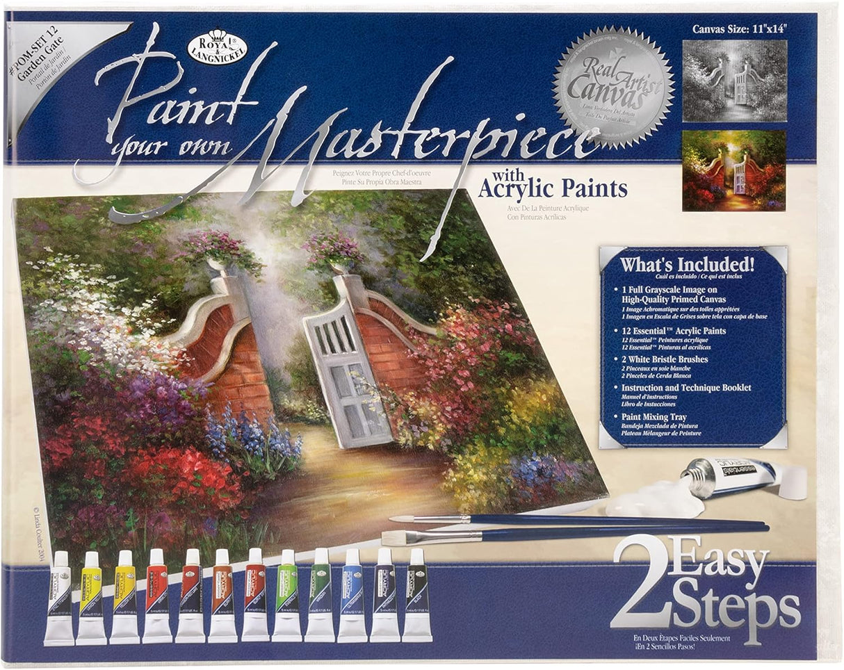 Paint Your Own Masterpiece Set - Garden Gate