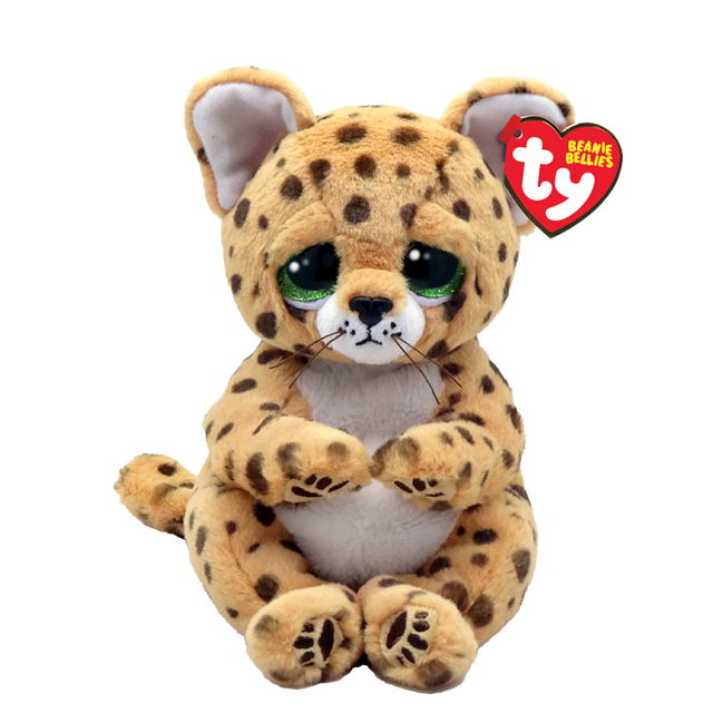 Ty Beanie Bellies - Lloyd Tan Spotted Leopard