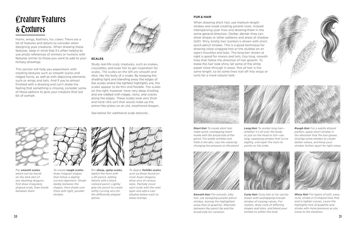 The Secret Lives of Dragons & Other Mythical Creatures: And How to Draw Them