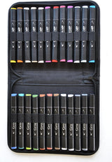 GRAPH'IT Twin-Tip Alcohol Markers - Manga (Set of 24)