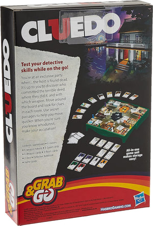 Cluedo Grab & Go Board Game