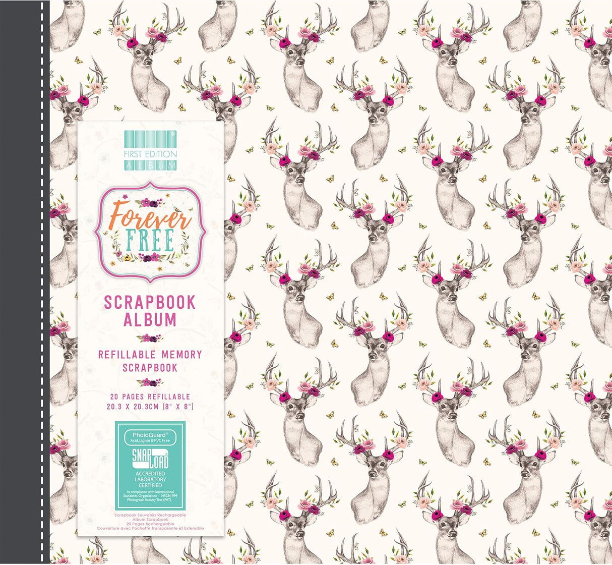 8x8 Scrapbook Album - Forever Free