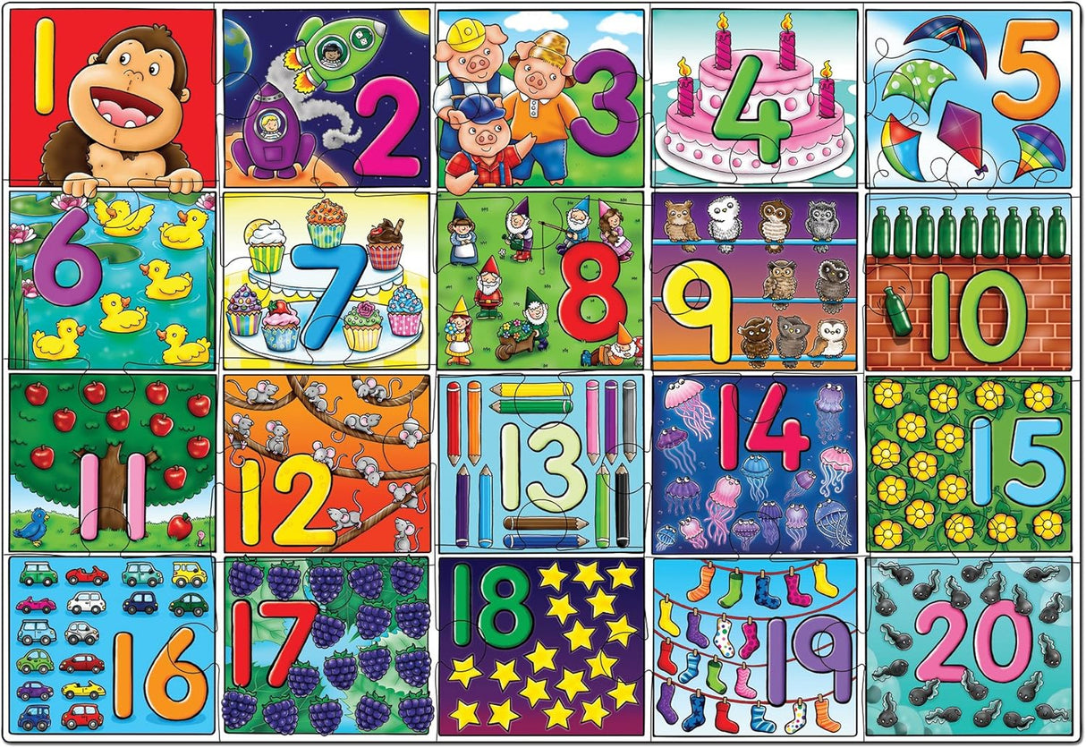Orchard Toys Big Number Floor Jigsaw Puzzle