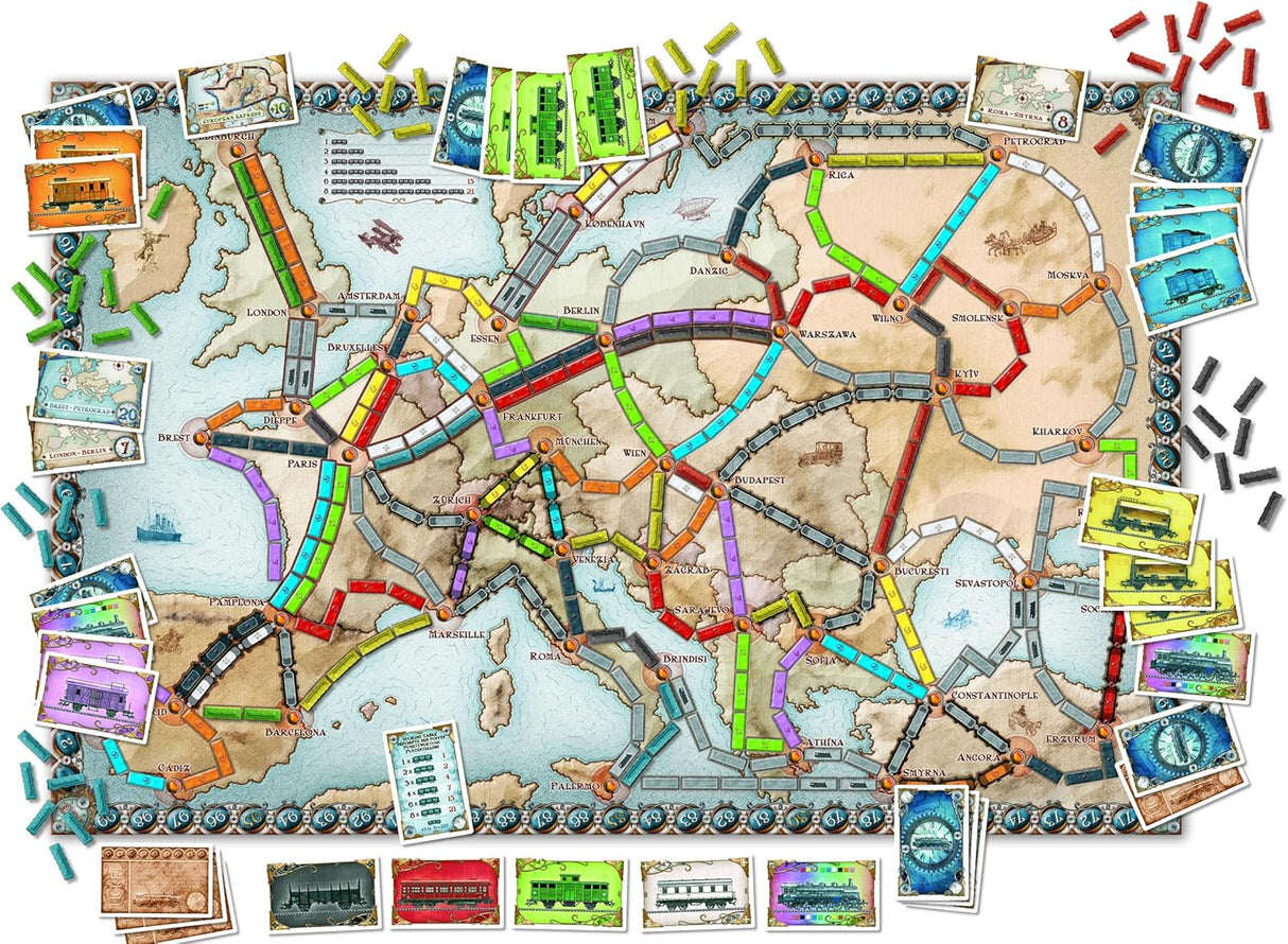 Ticket To Ride: Europe Board Game