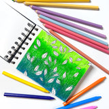 Elements Wire-O Hard Cover Sketch Book 180gsm Landscape - A6