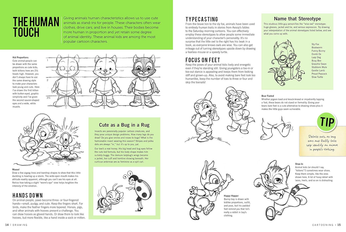 Drawing Cartooning 1: Learn the Basics of Cartooning Book