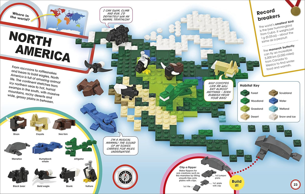 LEGO Animal Atlas Book
