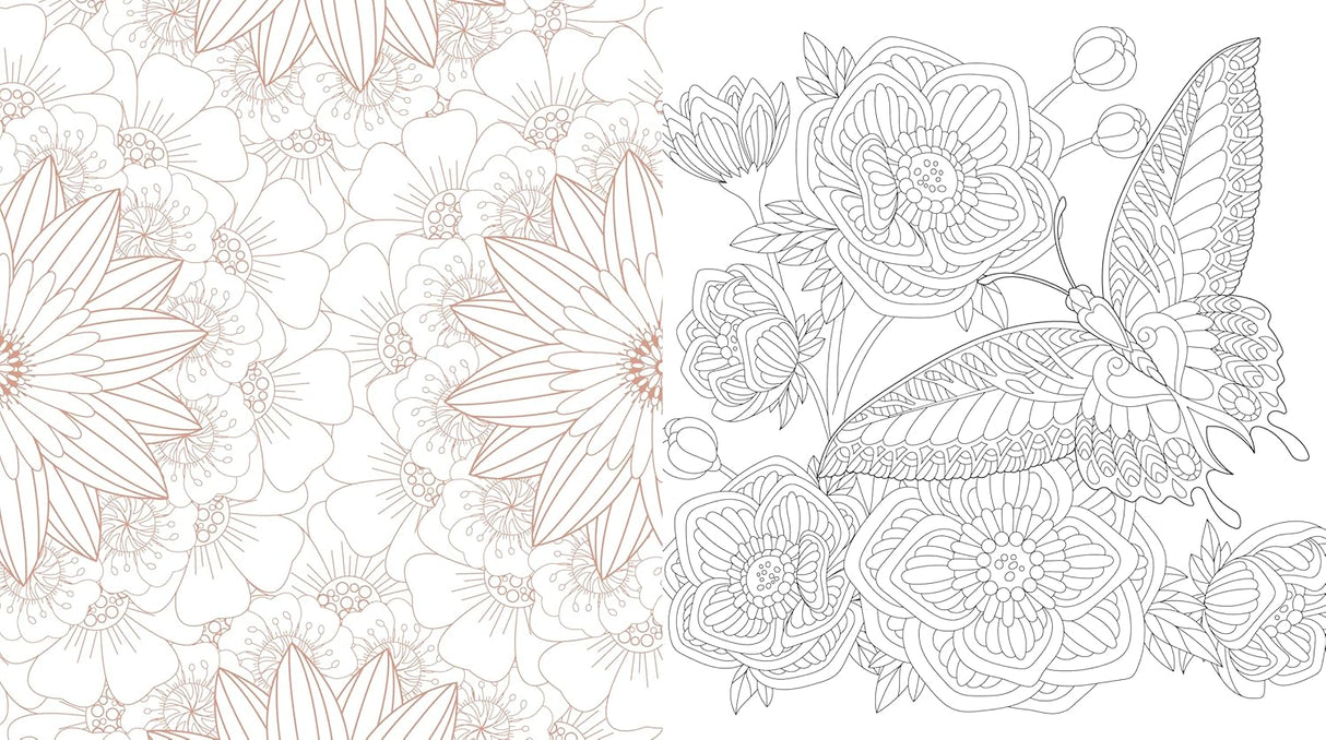 Wonder Gardens Colouring Book