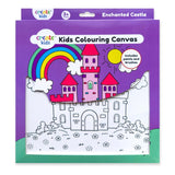 Create Kids Colouring Canvas - Enchanted Castle