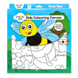 Create Kids Colouring Canvas - Busy Bee