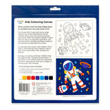 Create Kids Colouring Canvas - Space Travel