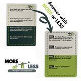 More or Less Card Game