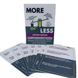More or Less Card Game