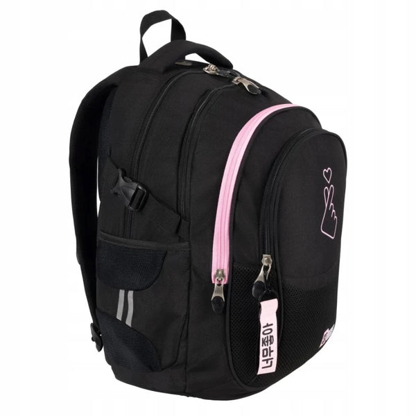 St.Right School Bag 17 Inch - K-Pop Finger Heart Lover | Art & Hobby