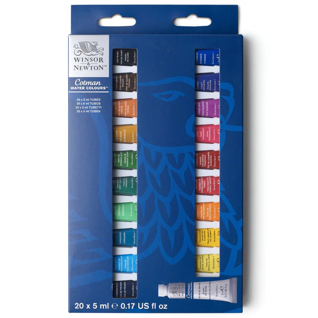 Winsor & Newton Cotman Watercolour Discovery Set (20x5ml)