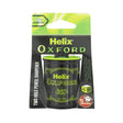Helix Oxford pencil sharpener packaging with green accents on a white background