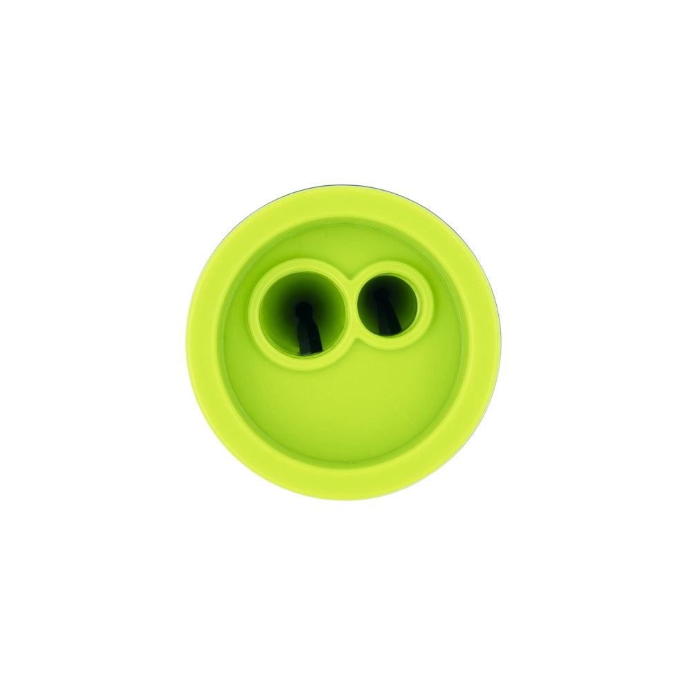 Helix Oxford Marble Barrel Two Hole Sharpener - Green