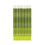 Helix Oxford HB#2 Pencils - Marble Green (12 Pack)