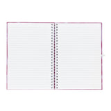 Helix Oxford Spiral Notebook A5 - Marble Pink