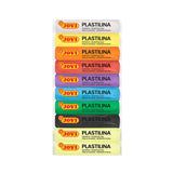 Jovi Plastilina Box 15g - 8 Basic Colours & 2 Glow in the Dark