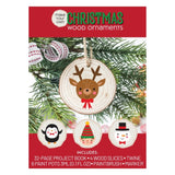Make Your Own Christmas Wood Ornaments Book & Kit