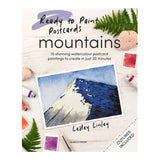 Ready to Paint Postcards: Mountains Book