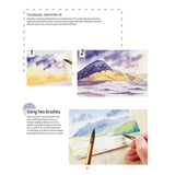Ready to Paint Postcards: Mountains Book